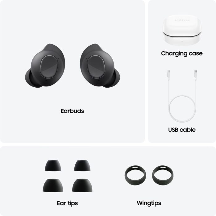 Samsung Galaxy Buds FE True Wireless Bluetooth Earbuds, Comfort and Secure in Ear Fit, Auto Switch Audio, Touch Control, Built-in Voice Assistant, Graphite [US Version, 1Yr Manufacturer Warranty] - Image 10