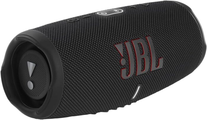 JBL CHARGE 5 - Portable Waterproof (IP67) Bluetooth Speaker with Powerbank USB Charge out, 20 hours playtime, JBL Partyboost (Black) - Image 4