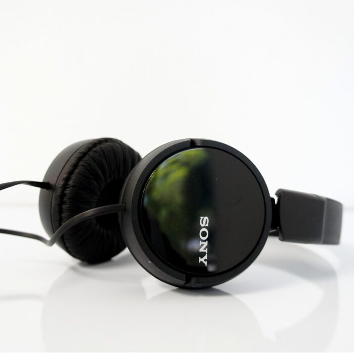 Sony ZX110 Over-Ear Dynamic Stereo Headphones (Black) - Image 4