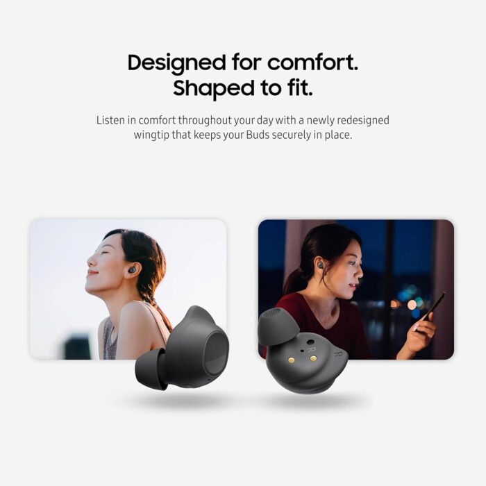 Samsung Galaxy Buds FE True Wireless Bluetooth Earbuds, Comfort and Secure in Ear Fit, Auto Switch Audio, Touch Control, Built-in Voice Assistant, Graphite [US Version, 1Yr Manufacturer Warranty] - Image 5