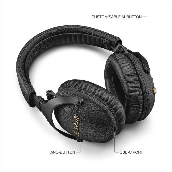 Marshall Monitor III Active Noise Canceling Over-Ear Bluetooth Headphones - Image 6