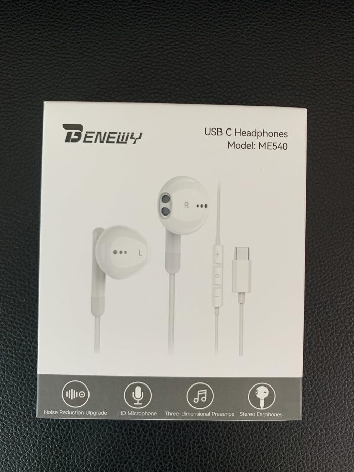 USB C Headphones for iPhone 16 15 Pro Max Plus iPad Pro USB C Earphones with Microphone Volume Control USB C Wired Earbuds USB Type C Earphone for Google Pixel 8 7 6A 5 Samsung S24 S23 S22 S21 S20 A55 - Image 10